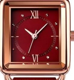 Women Quartz Watch Lady Stylish Dress Watch with Leather Strap