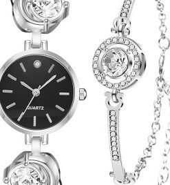 Ladies Watch Leisure Water Diamond Elegant Small and Exquisite Quartz Women’s Wrist Watch