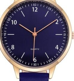 Women Watches Leather Mesh Strap Round Case Analog Fashion Ladies Wrist Watches