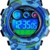 Watch Kids Sports Watch Multi Function Digital Watches Colorful LED Display Waterproof Wristwatches for Children with Band