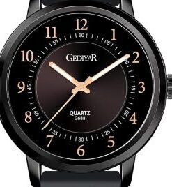 Waterproof Rose Gold Watches for Women Ladies Easy Reader Quartz Analog Watches for Nurse Medical Professionals Students Women