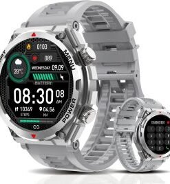 Smart Watch, 1.52-Inch Touch Screen Smartwatch with Text and Call, Heart Rate, Blood Oxygen