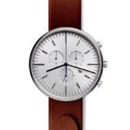 M42 PreciDrive chronograph watch in polished steel - Image 9