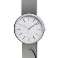 M37 PreciDrive three-hand watch in brushed steel - Image 4