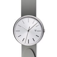 M40 PreciDrive date watch in brushed steel - Image 4